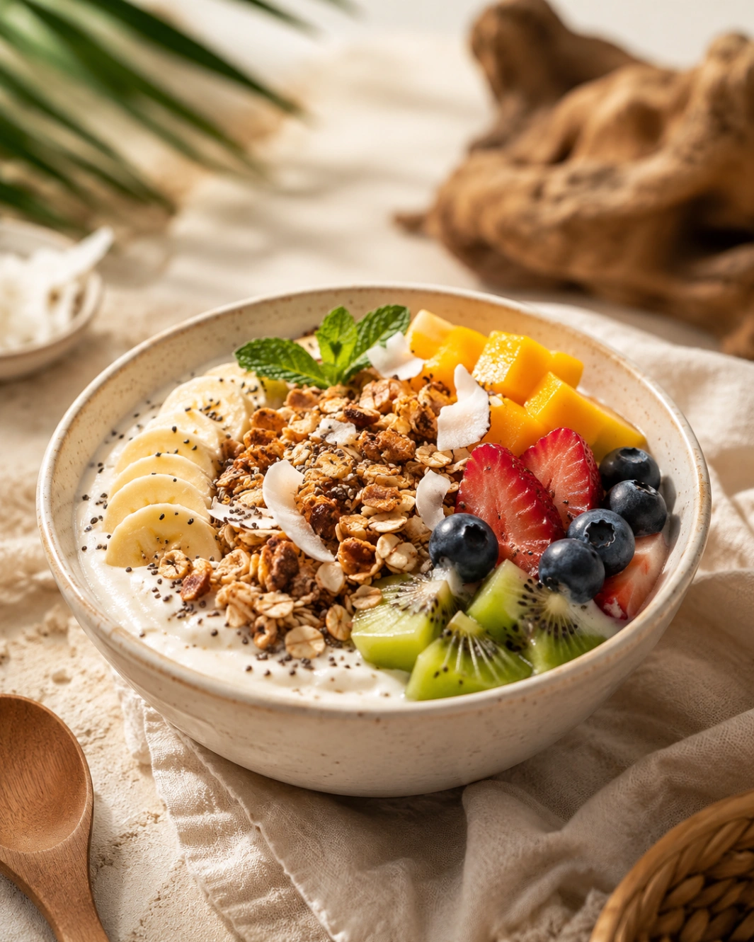 Coconut Granola Bowl