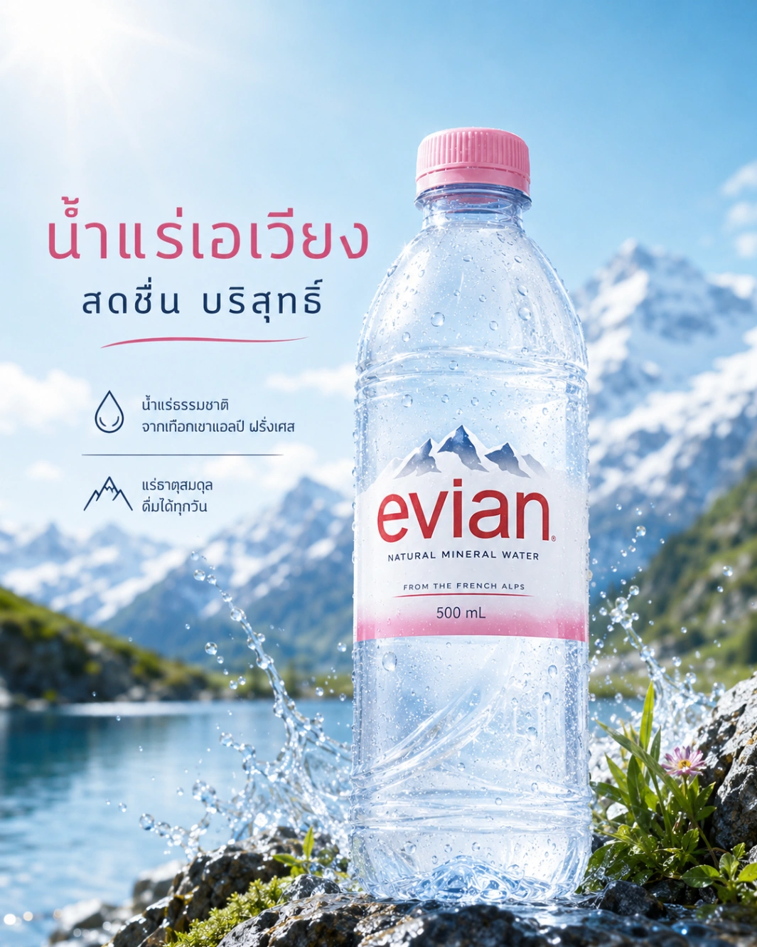 Evian Mineral Water